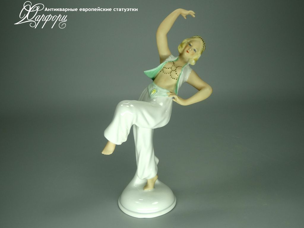 Купить фарфоровые статуэтки Schaubach Kunst, Восточная танцовщица, Германия
